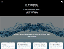 Tablet Screenshot of bchampagne.com